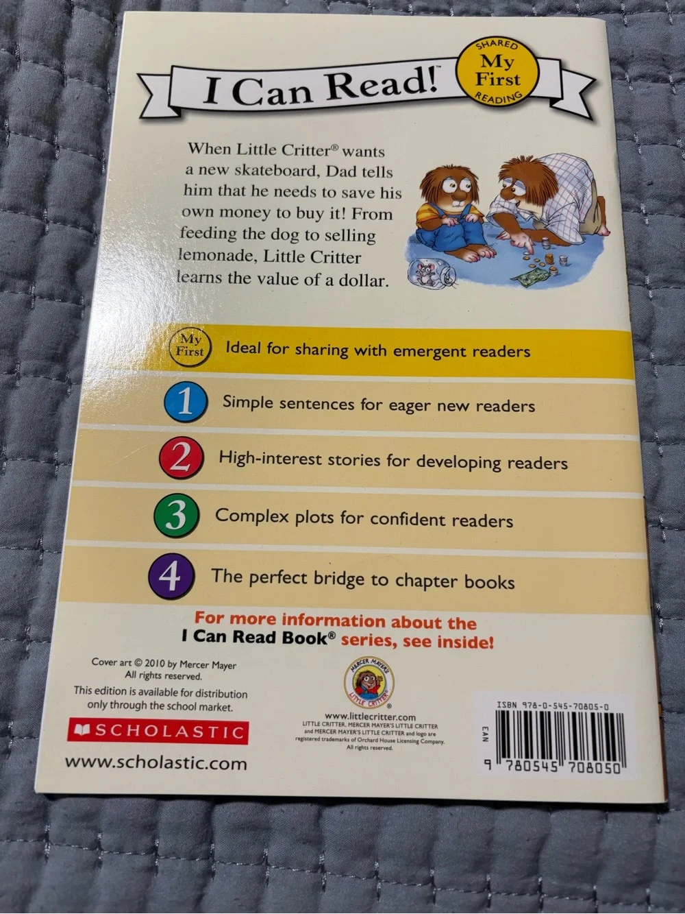 I can read level 1 lot 5 books